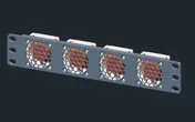 4 × 40 mm fan panel preview