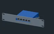 NETGEAR GS105 mount preview