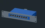 NETGEAR GS108 mount preview